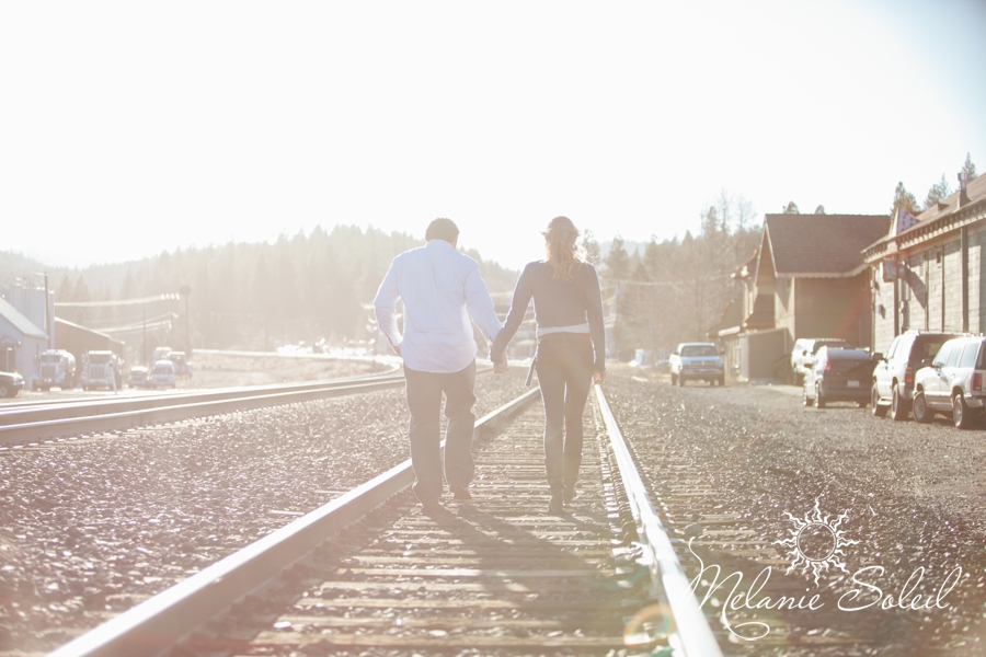engagement session in Truckee