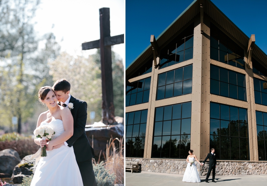 Twin Cities Church Grass Valley wedding photos