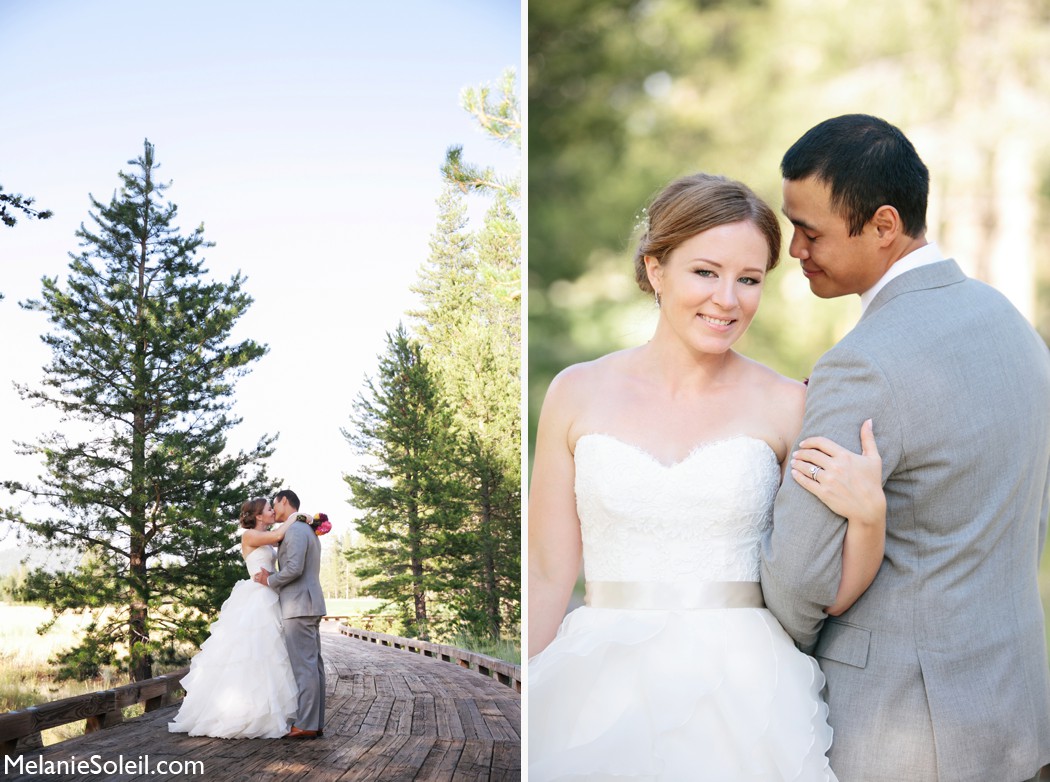 Tahoe mountain club wedding photos