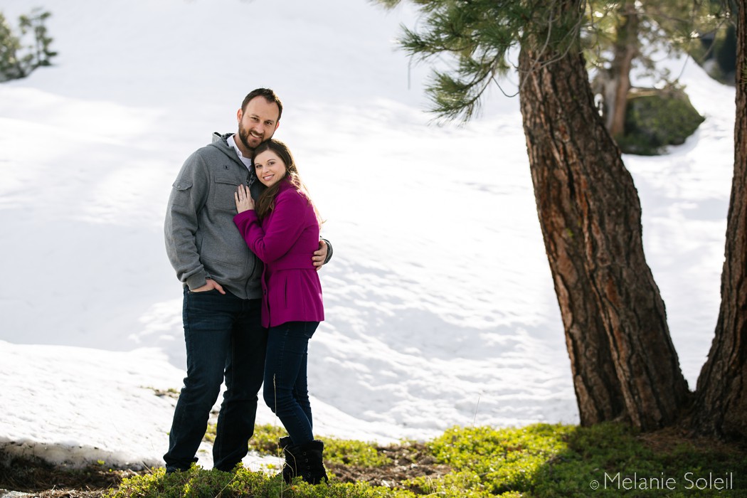 Lake Tahoe engagement photos