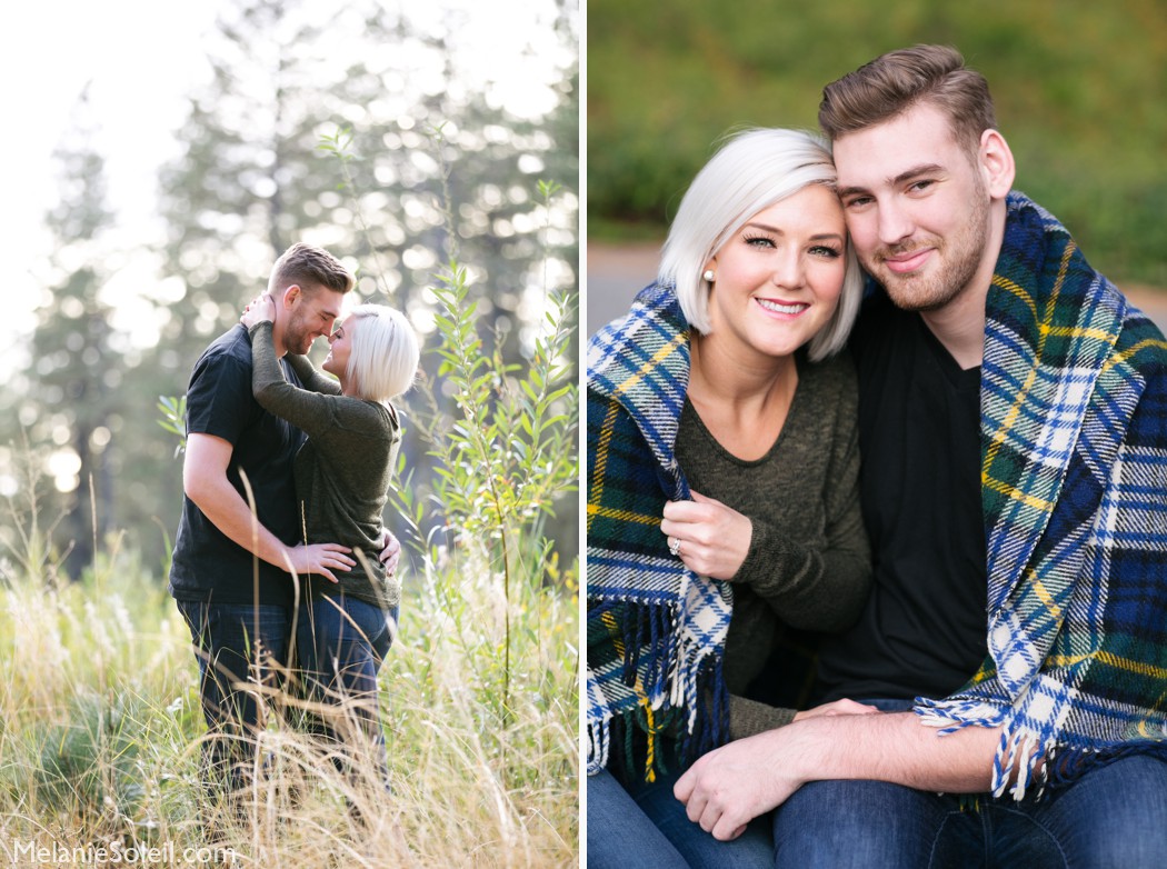 outdoor engagement session grass valley photographers