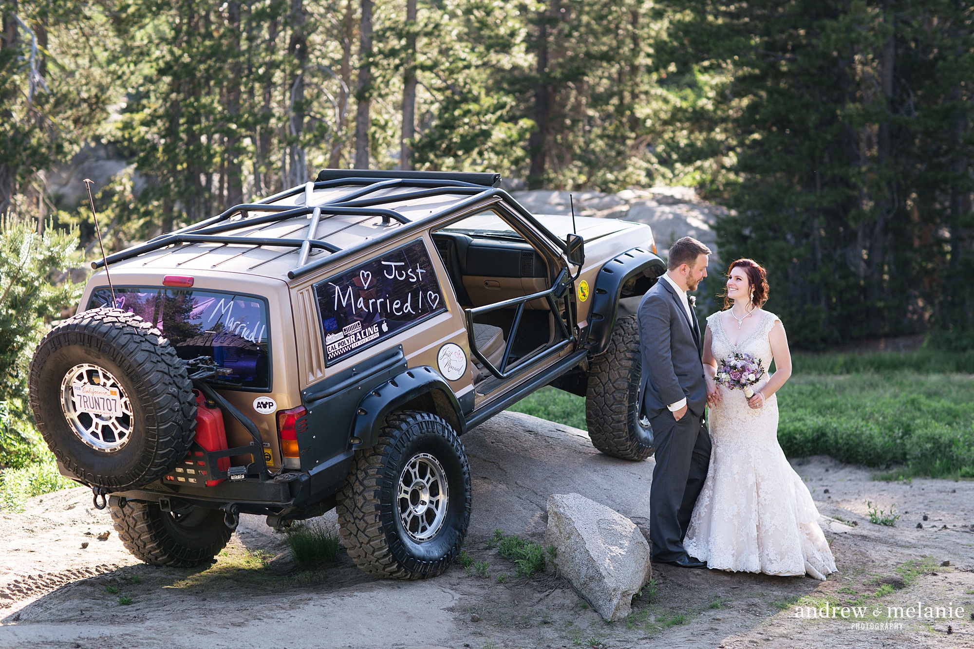 adventure wedding photos, The Hideout Kirkwood CA