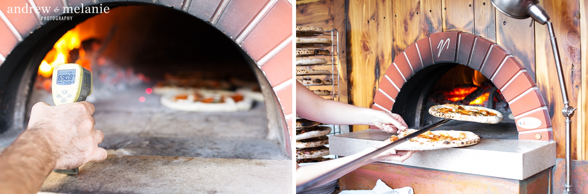 Pizza oven wedding catering