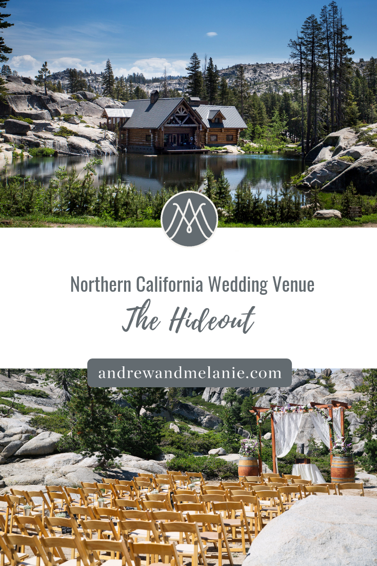 adventure wedding venue in Northern California The Hideout in Kirkwood. 