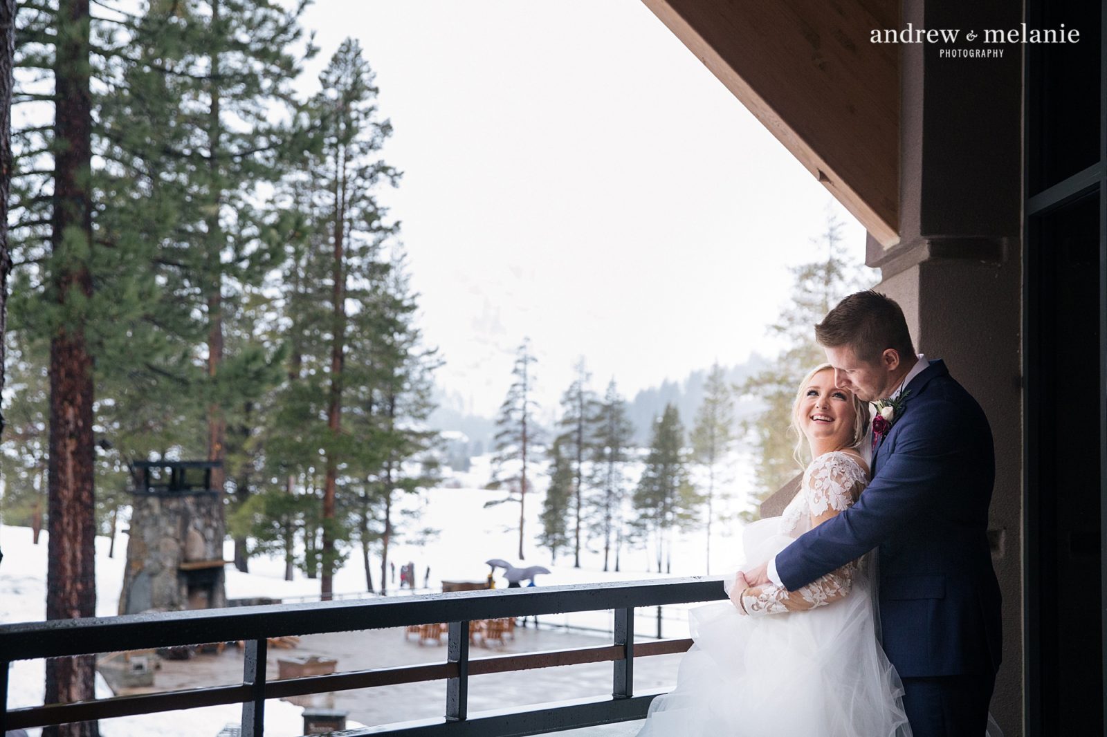 Resort at Squaw Creek Wedding Lake Tahoe Winter Wedding